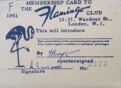 Membership card 1961.jpg. Click on the picture to enlarge